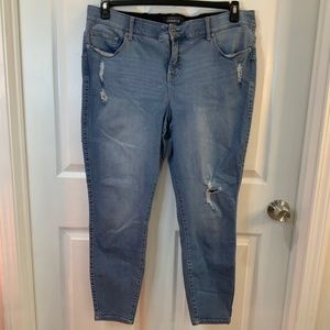 TORRID BOMBSHELL SKINNY JEANS PLUS SIZE 22